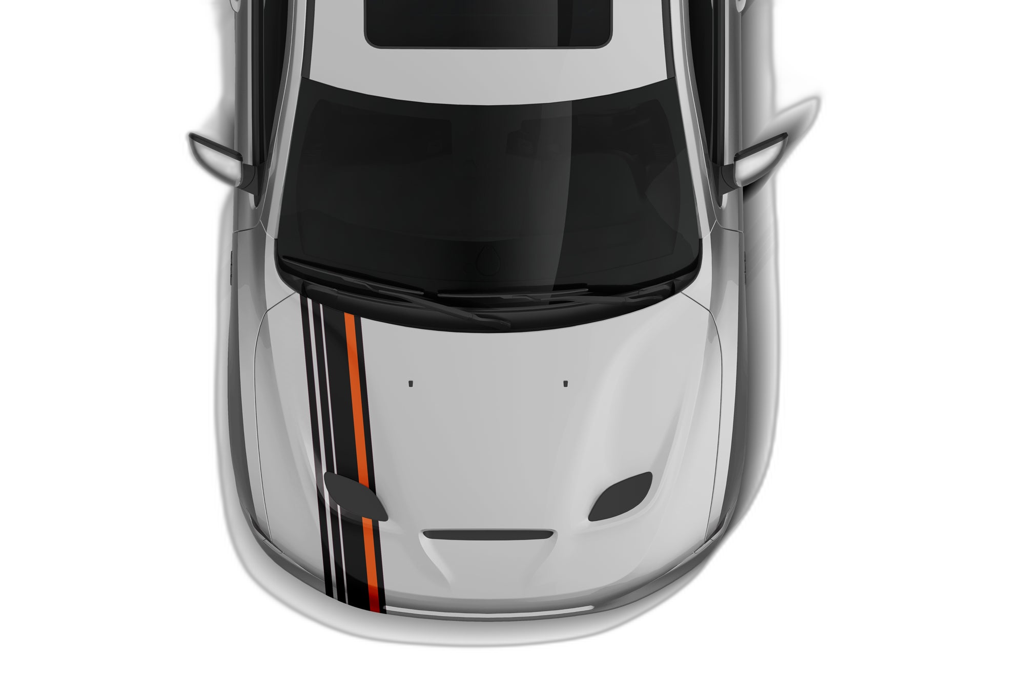 Offset Stripes Graphics for the Dodge Durango