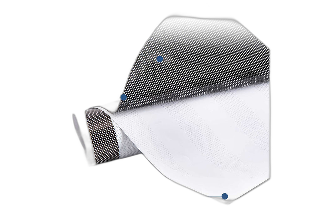 American Flag Eagle Perforated Rear Window Decal Graphics for Jeep Wrangler JL - Image 2