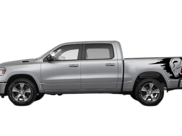 Ram side bed decals graphics compatible with Dodge Ram