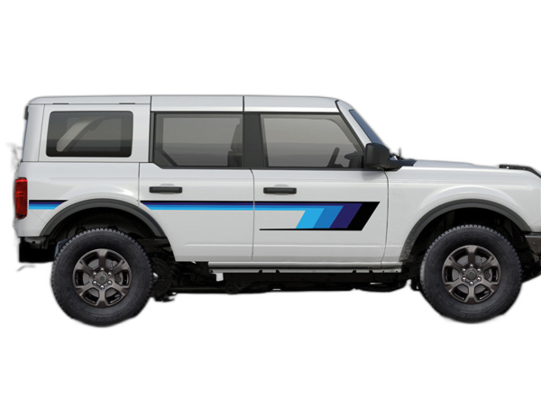 Retro Series Side Graphics for Ford Bronco
