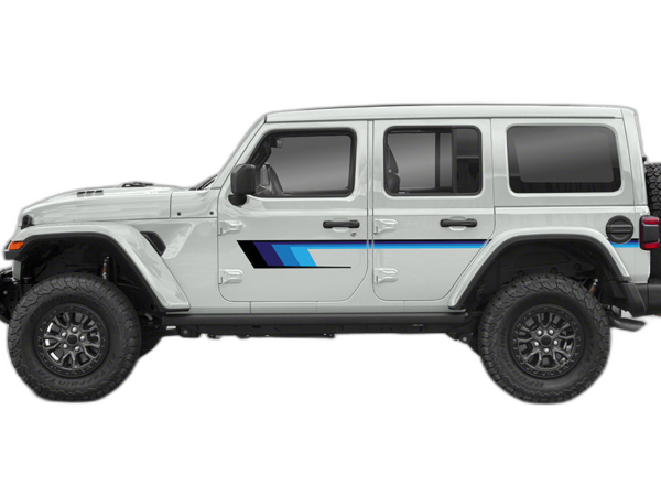 Retro Series Side Graphics for Jeep Wrangler JL