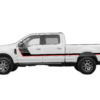 Retro-style Double Hash Stripes Graphics, for Ford F250 2017-2022