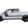 Retro-style Double Hash Stripes Graphics, for Ford F150