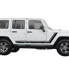 Retro Style Double Stripes Graphics for Wrangler JK