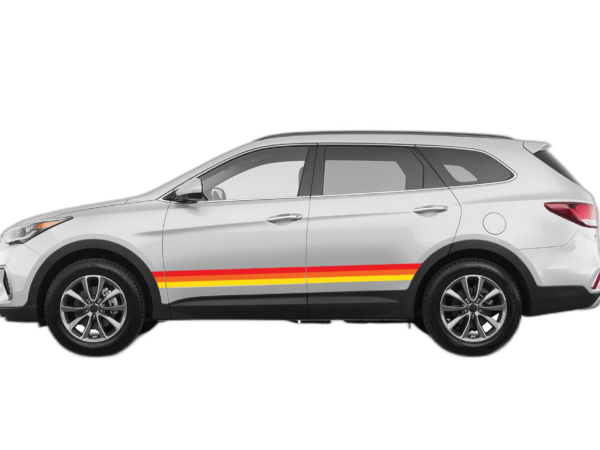 Retro Themes Graphics for Hyundai Santa Fe 2019-2023