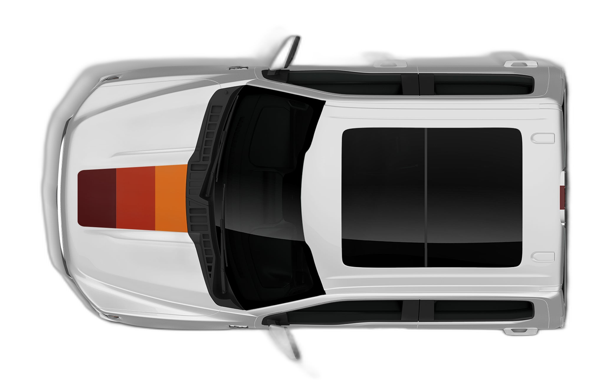 Retro Themes Hood Graphics for Ford F150