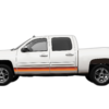 Retro Themes Side Center Graphics for Chevrolet Silverado 2007-2013