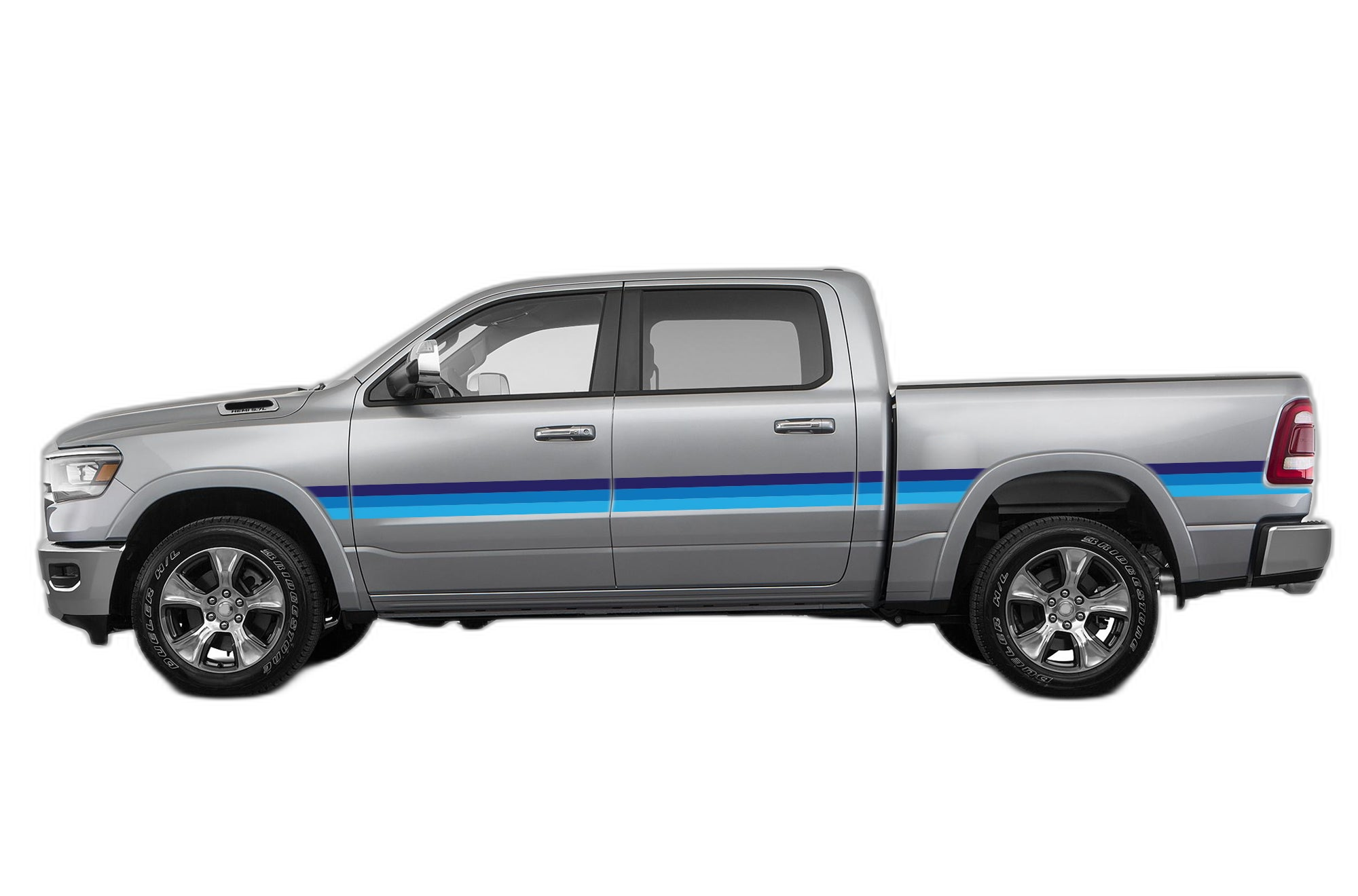 Retro Themes Side Center Graphics for Dodge Ram - Image 4