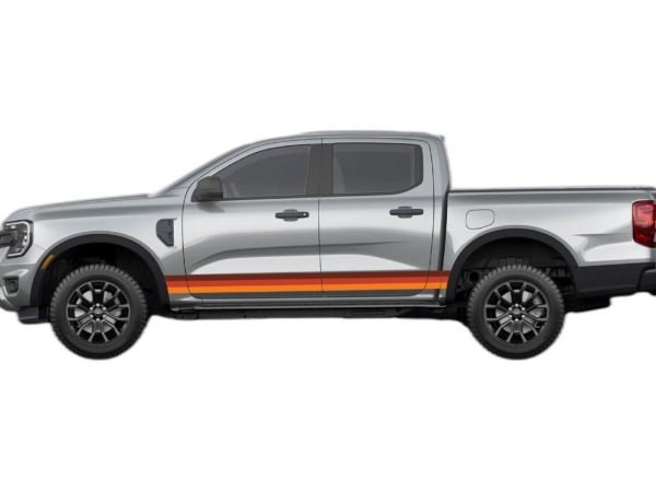 Retro themes side decals and graphics compatible with Ford Ranger