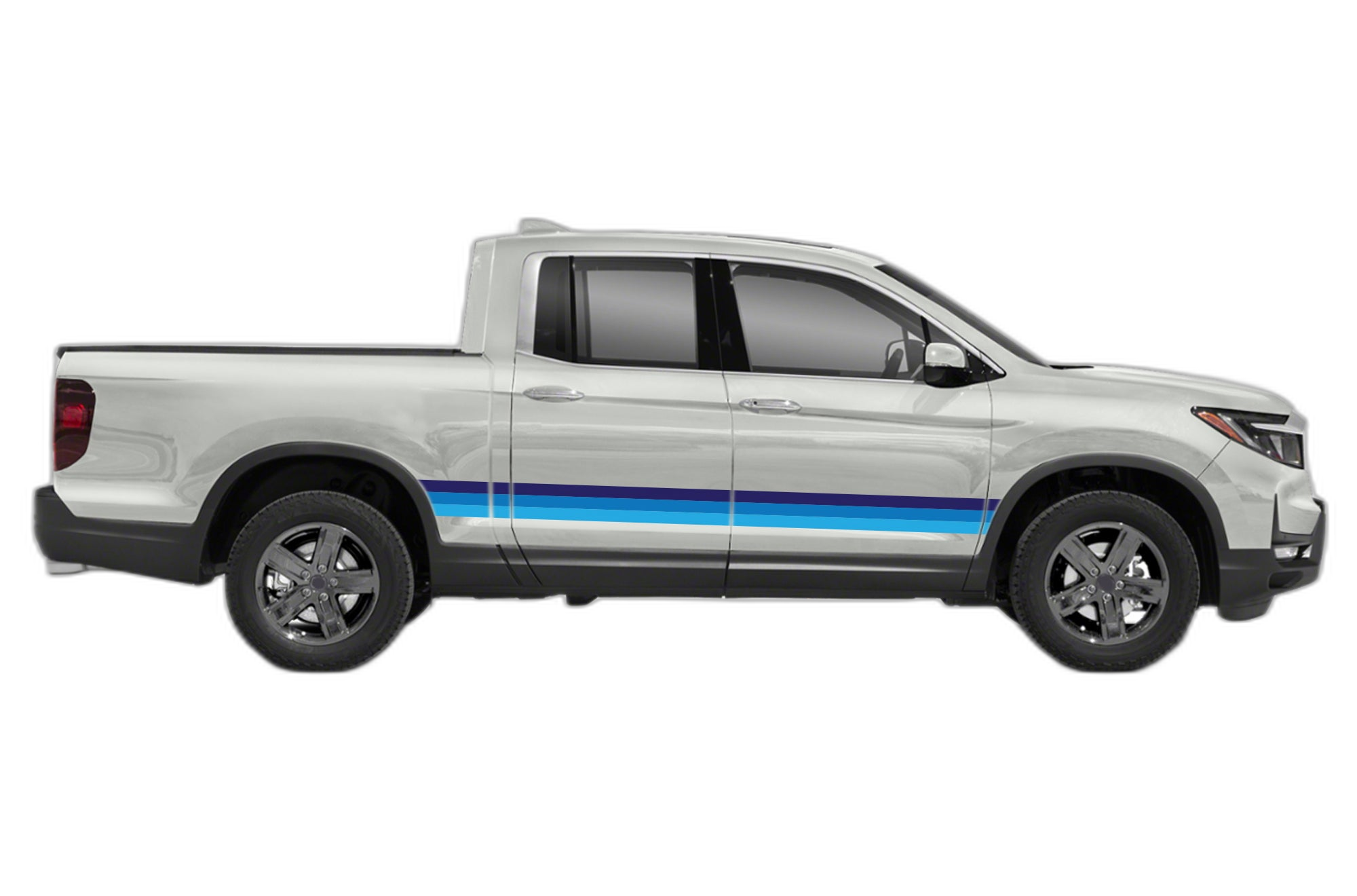 Retro themes side decals graphics compatible with Honda Ridgeline - Image 2