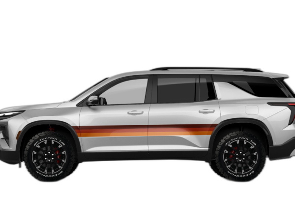 Retro Themes Side Graphics for Chevrolet Traverse