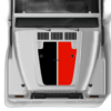 Retro style double hood graphics decals compatible with Jeep Wrangler TJ
