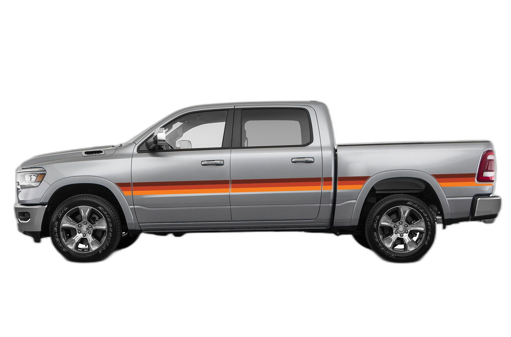 Retro Themes Side Center Graphics for Dodge Ram - Image 2