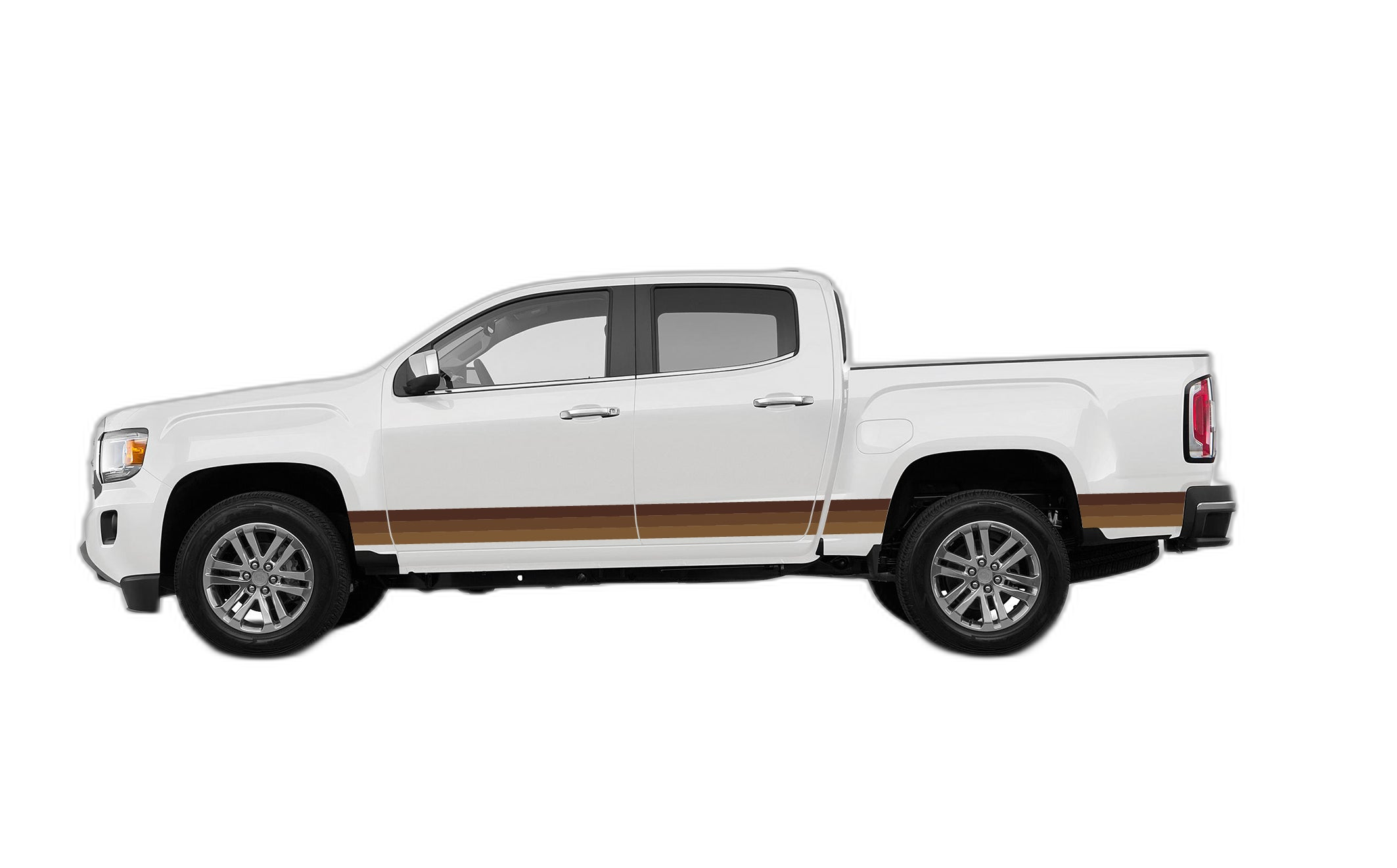 Retro themes side decals graphics compatible with GMC Canyon 2015-2022 - Image 4