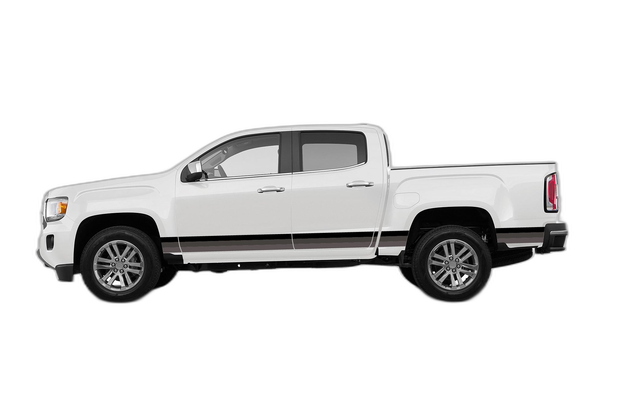 Retro themes side decals graphics compatible with GMC Canyon 2015-2022 - Image 3