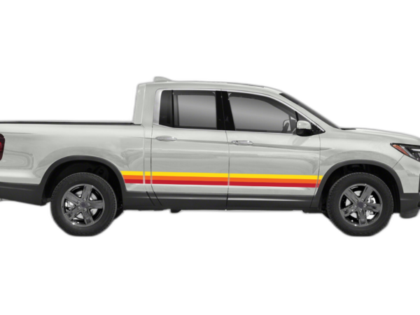 Retro Themes Side Decals Graphics for Honda Ridgeline