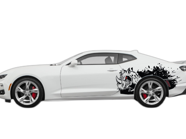Rhino hit side graphics, stickers decals compatible with Chevrolet Camaro