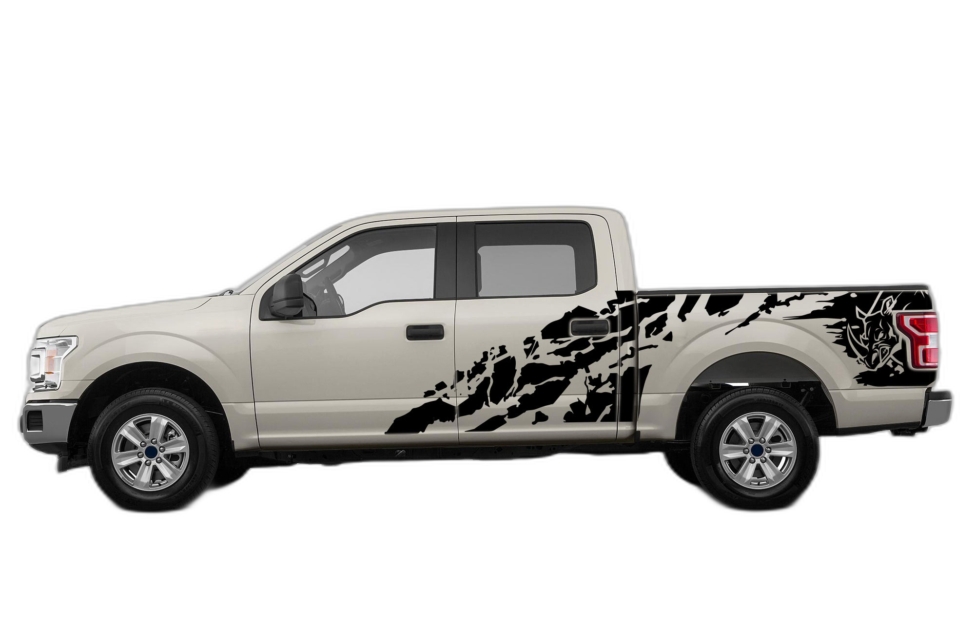 Rhino Shredded Decals Graphics for Ford F150 2015-2020