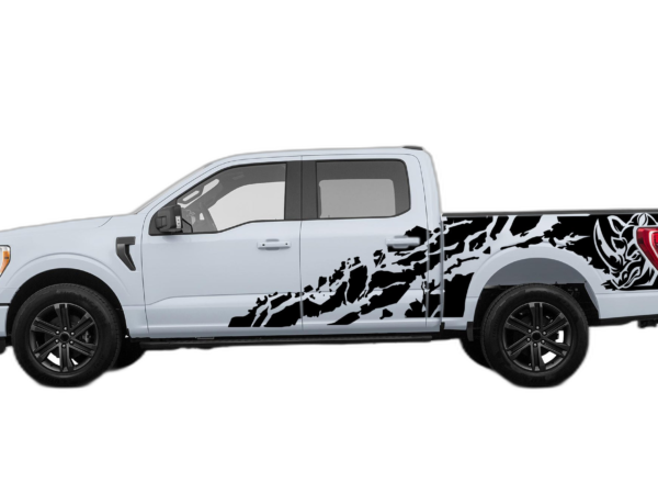Rhino Shredded Decals Graphics for Ford F150