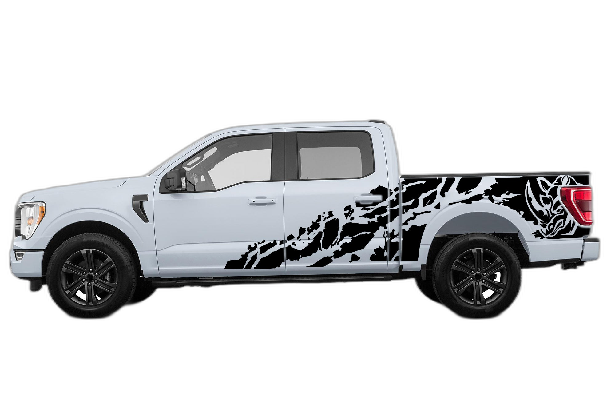 Rhino Shredded Decals Graphics for Ford F150