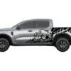 Rhino splash decals and side graphics compatible with Ford Ranger
