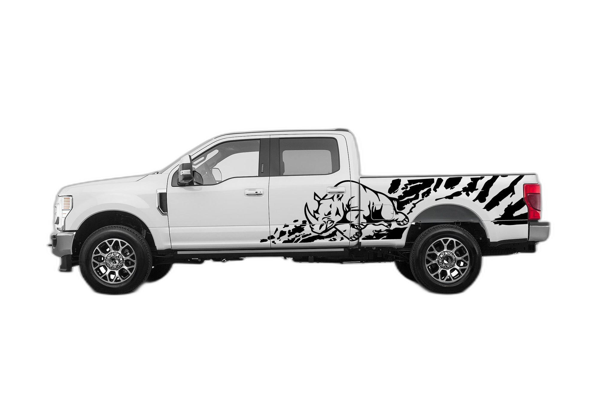 Rhino Splash Side Decals Graphics for Ford F250 2017-2022