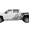 Rhino splash side decals graphics compatible with GMC Sierra 2014-2018