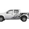 Rhino splash side decals graphics compatible with Nissan Frontier 2005-2021