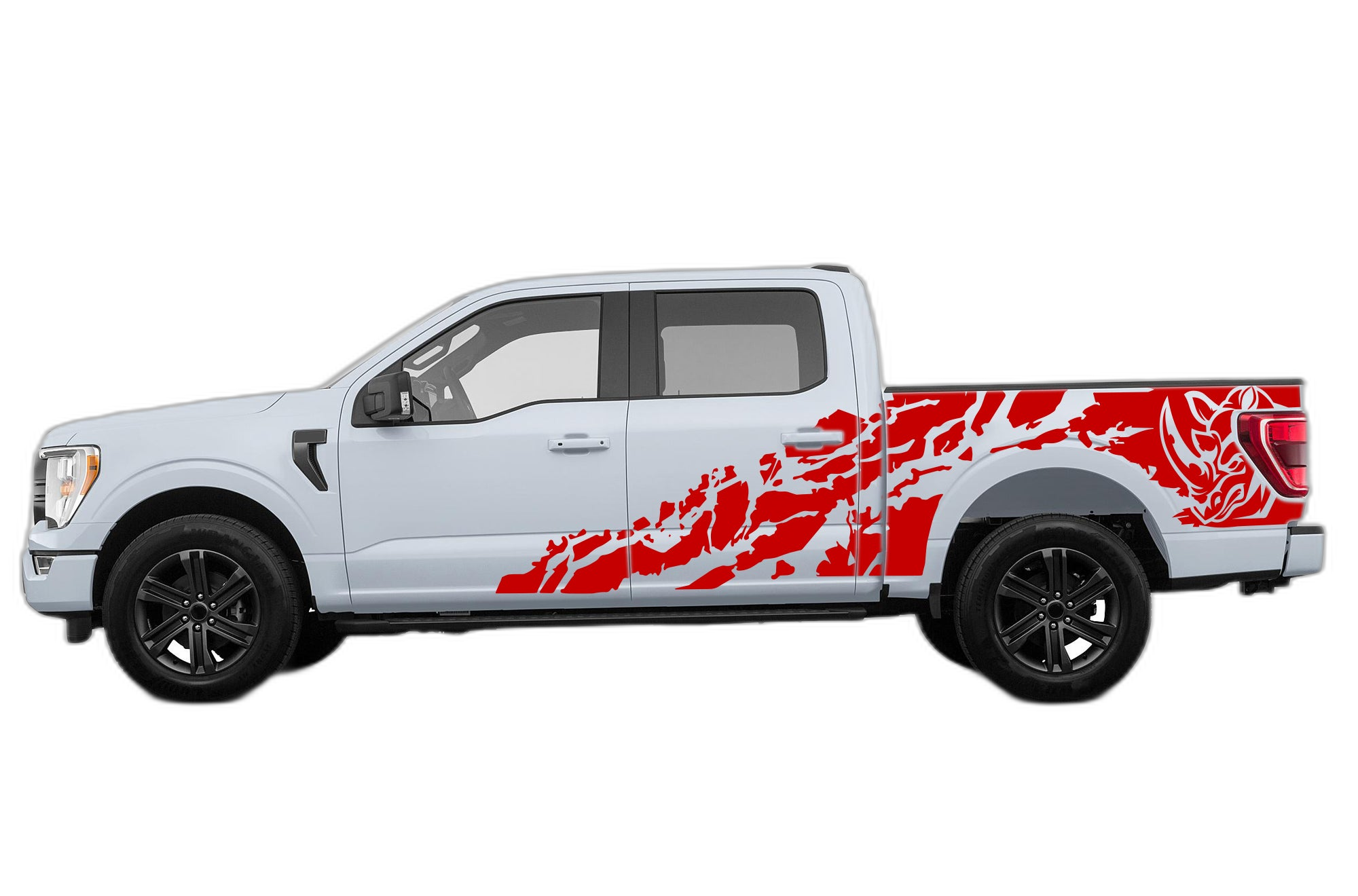 Rhino Shredded Decals Graphics for Ford F150 - Image 2