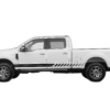 Rocker lower panel stripes decals graphics compatible with Ford F250 2017-2022