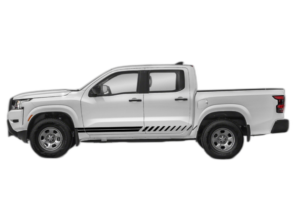 Rocker Lower Panel Stripes Side Decals Graphics for Nissan Frontier