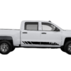 Rocker Panel Mountains Stripes Decals Graphics for Chevrolet Silverado 2014-2018
