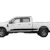 Rocker Panel Mountains Stripes Decals Graphics for Ford F250 2017-2022