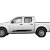 Rocker Panel Mountains Stripes Side Decals Graphics for Nissan Frontier 2005-2021
