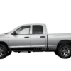 Rocker panel side stripes decals graphics compatible with Dodge Ram 2002-2008