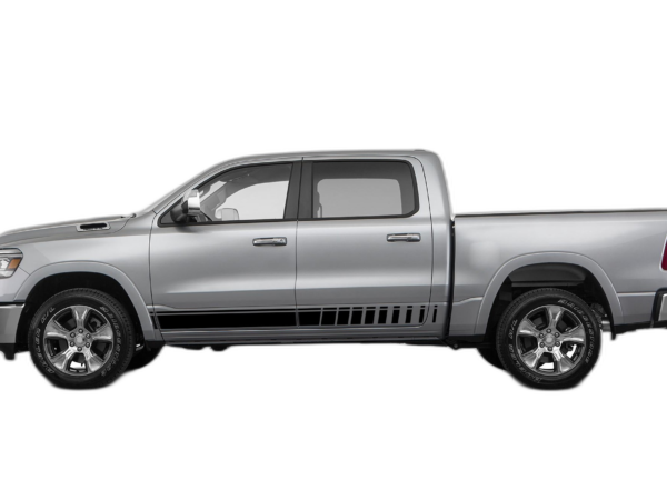 Rocker Panel Side Stripes Decals Graphics for Dodge Ram