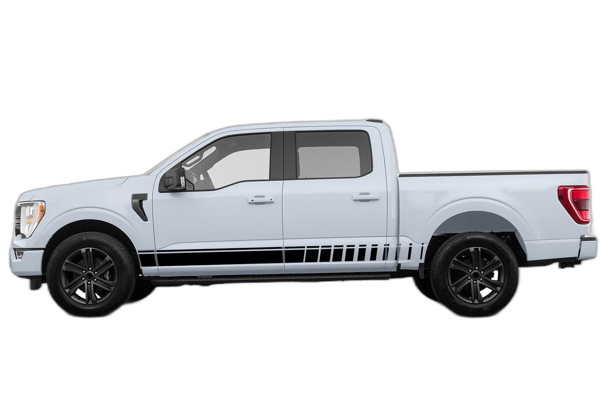 Rocker Panel Side Stripes Decals Graphics for Ford F150