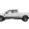 Rocker panel stripes decals graphics compatible with Ford F250 2017-2022