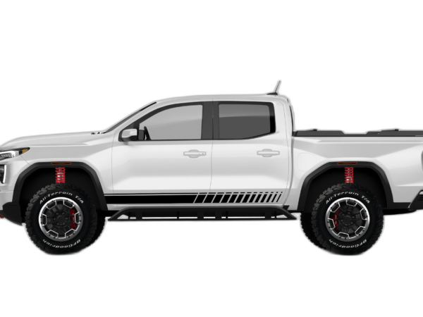Rocker Panel Stripes Decals Graphics for GMC Canyon