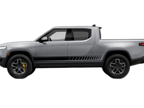 Rocker panel stripes decals graphics compatible with Rivian R1T