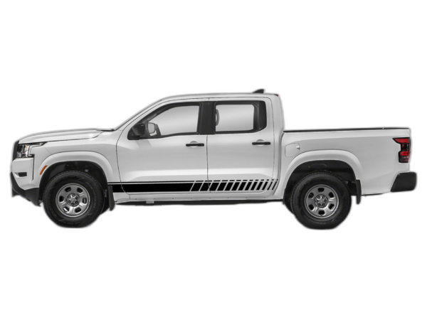 Rocker Panel Stripes Side Decals Graphics for Nissan Frontier