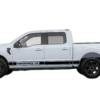 Rocker panel performance stripes decals graphics compatible with Ford F150