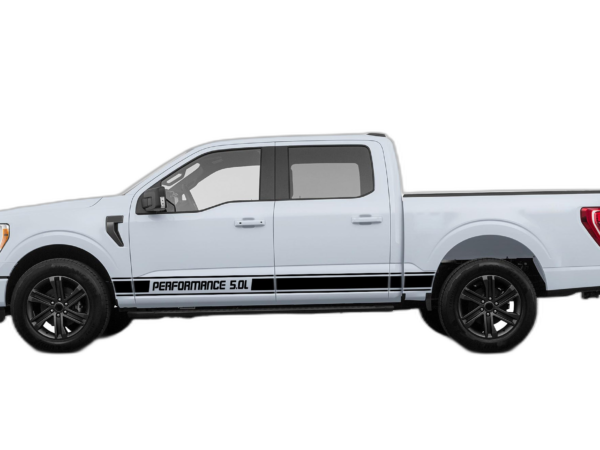 Rocker Panel Performance Stripes Decals Graphics for Ford F150