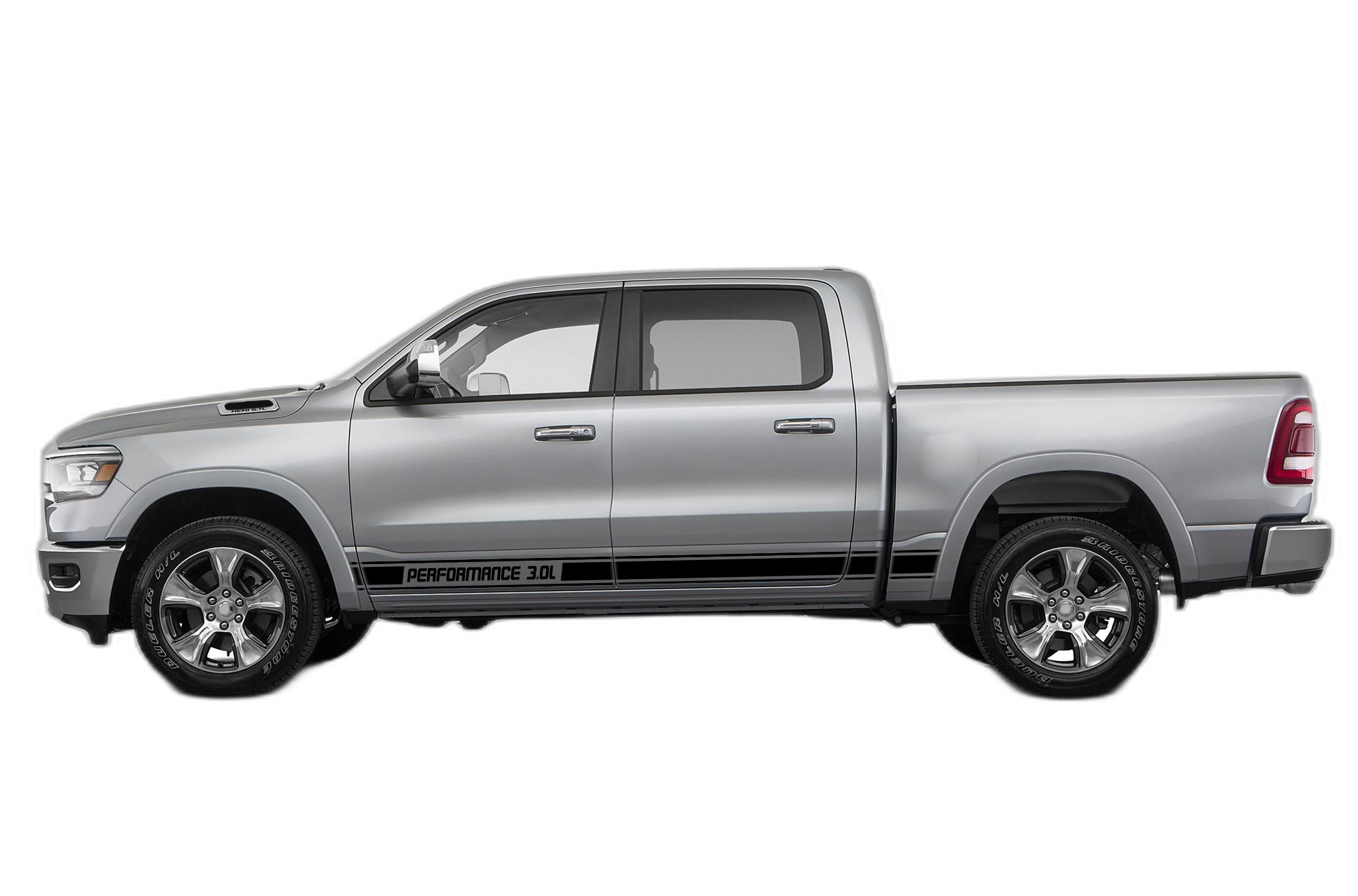 G8 Rocker Stripes Rocker Panel Performance Stripes Decals Graphics for Dodge Ram
