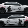 🌸⚔️ Samurai Sakura Car Wrap - Custom Honor