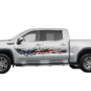 Scratch Side Decals Graphics for GMC Sierra