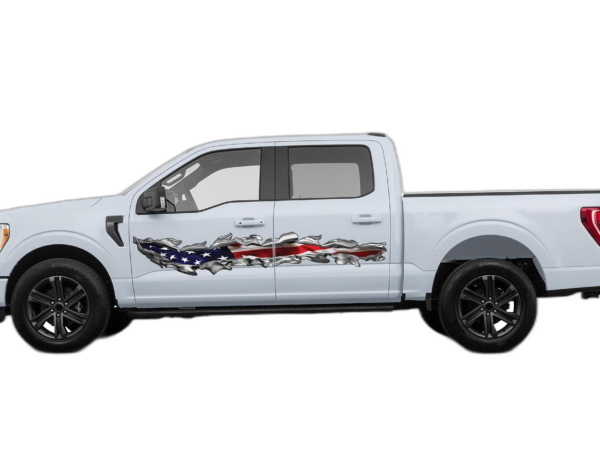 Scratch Side Decals Graphics for Ford F150