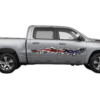 Scratch Side Decals Graphics for Dodge Ram