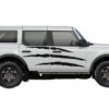 Scratches Side Decals Graphics for Ford Bronco