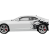 Wild Sea Side Graphics, Decals for Chevrolet Camaro 2010-2015